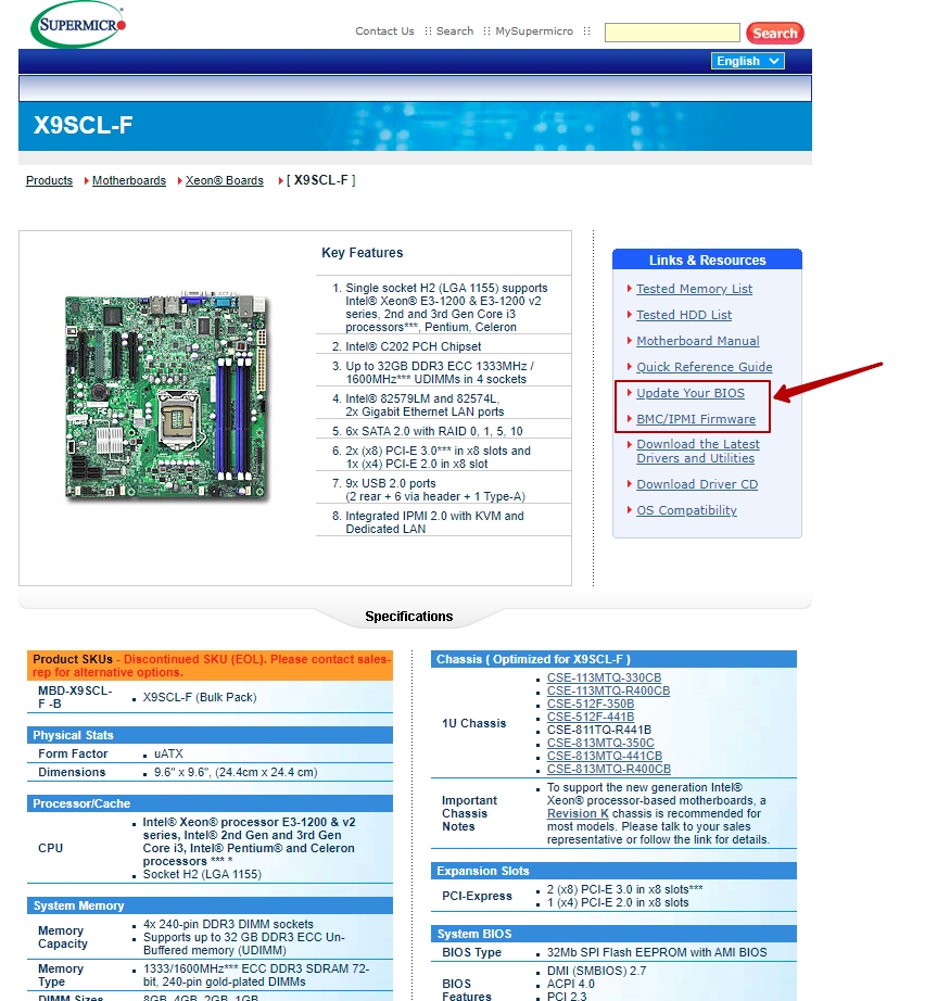 Обновление bios supermicro через ipmi